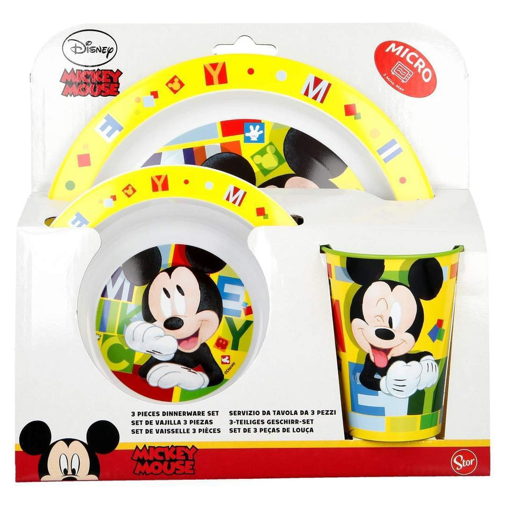 Mickey Mouse Toddler Dinner Set