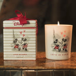 Load image into Gallery viewer, Maison Francal Disney Perfumed Candle Glass Edition: Mickey &amp; Minnie Love in Paris
