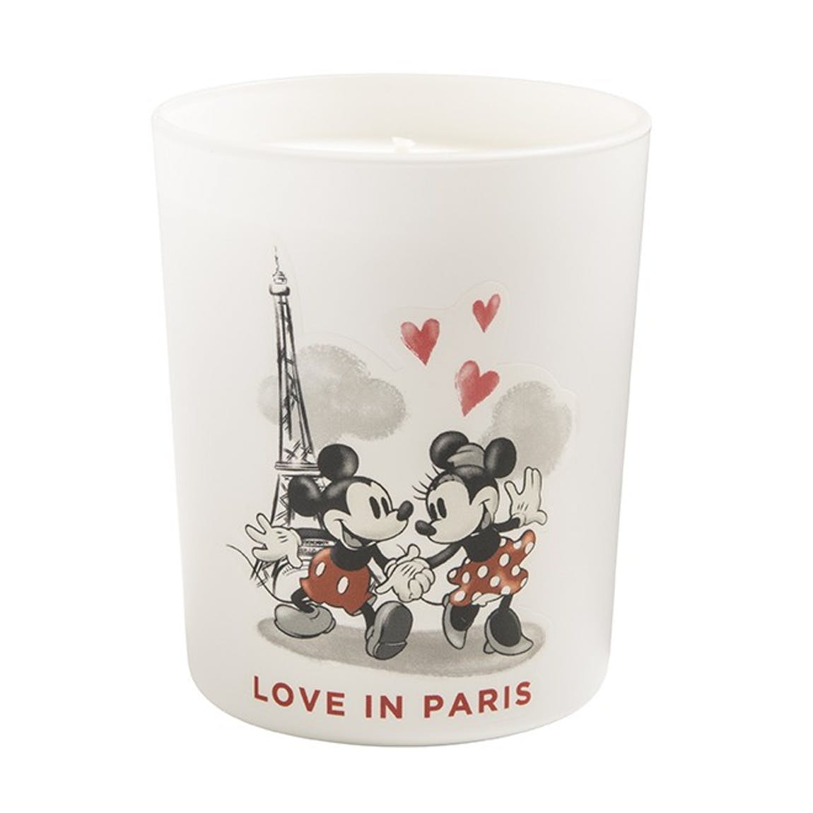 Maison Francal Disney Perfumed Candle Glass Edition: Mickey & Minnie Love in Paris