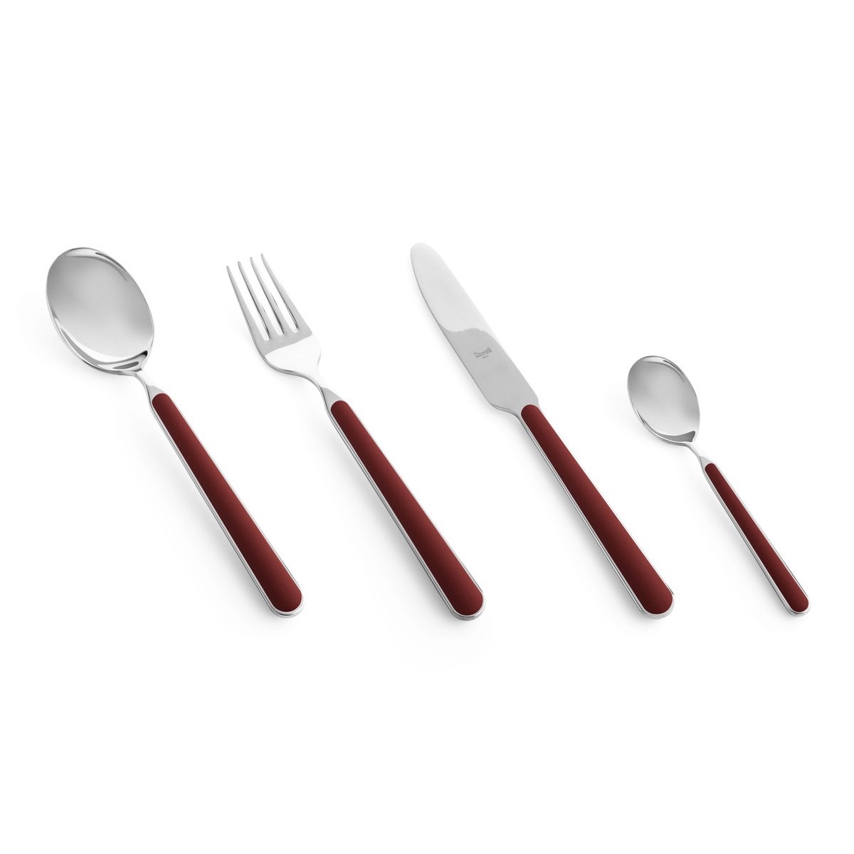 Mepra Cutlery Set Fantasia Bordeaux