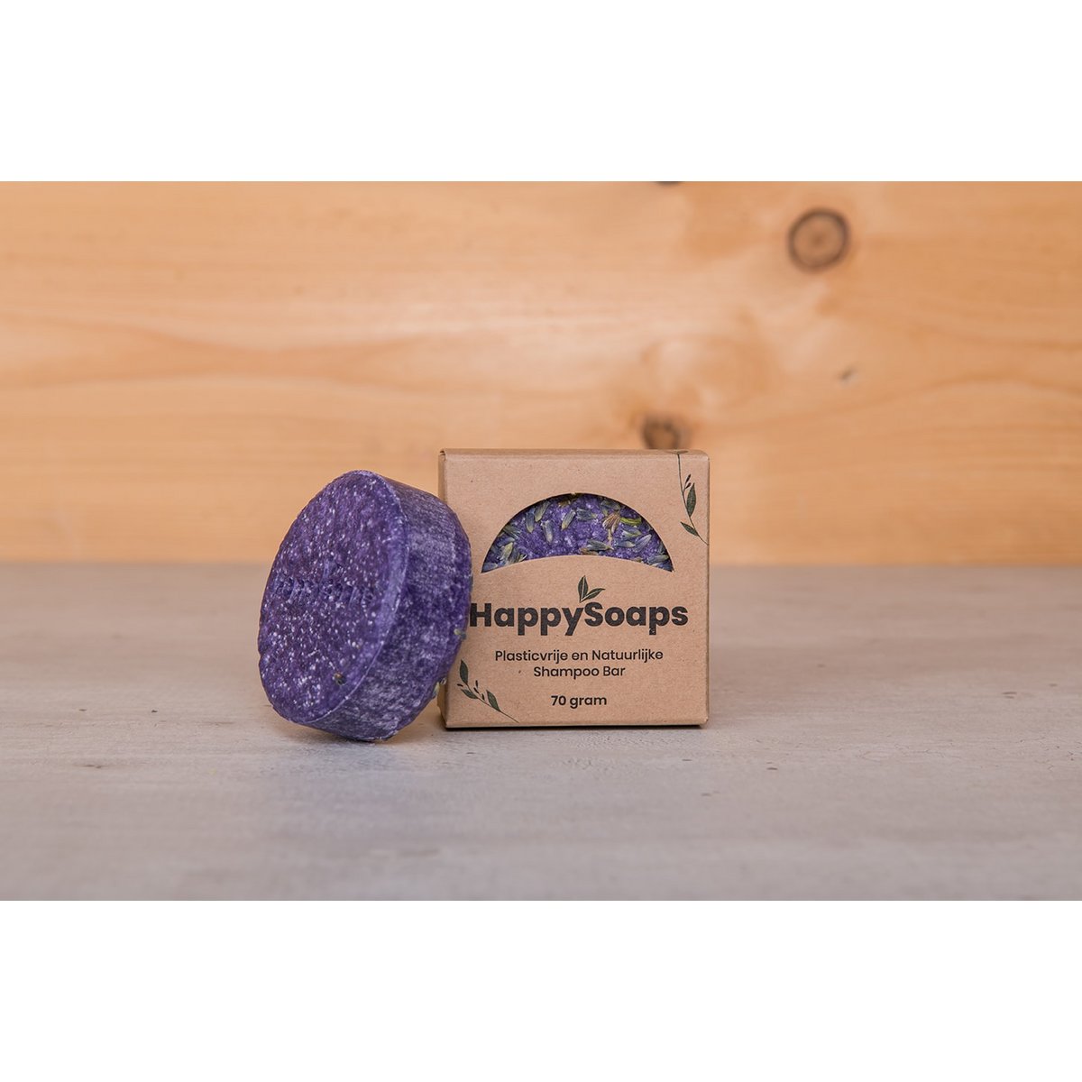 HappySoaps Shampoo Bar Purple Rain