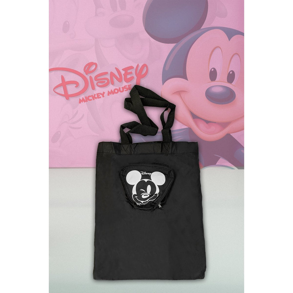 Reliance Gifts Disney Mickey Pocket Shopping Bag Black