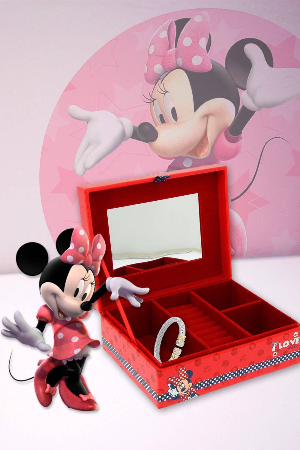 Reliance Gifts Disney Minnie Mouse Jewellery Box