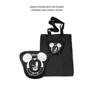 Reliance Gifts Disney Mickey Pocket Shopping Bag Black