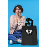 Load image into Gallery viewer, Reliance Gifts Disney Mickey Pocket Shopping Bag Black
