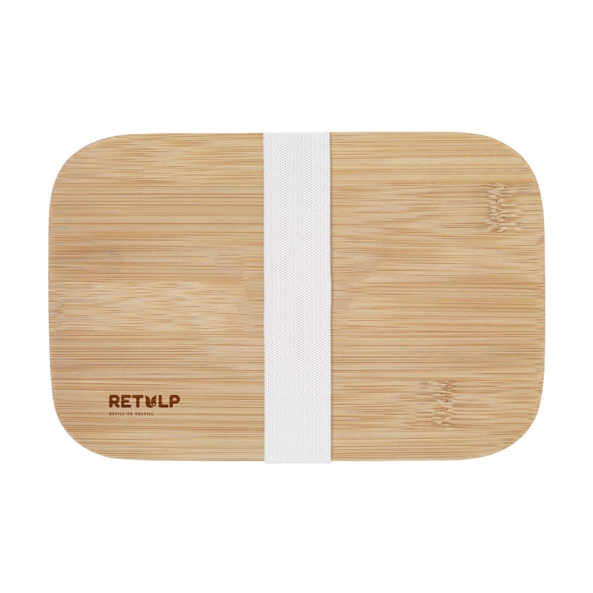 Retulp Eco Bamboo Lunchbox White