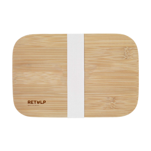 Retulp Eco Bamboo Lunchbox White