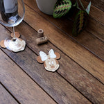 Afbeelding in Gallery-weergave laden, Set of 4 wooden coasters of Mickey &amp; Minnie
